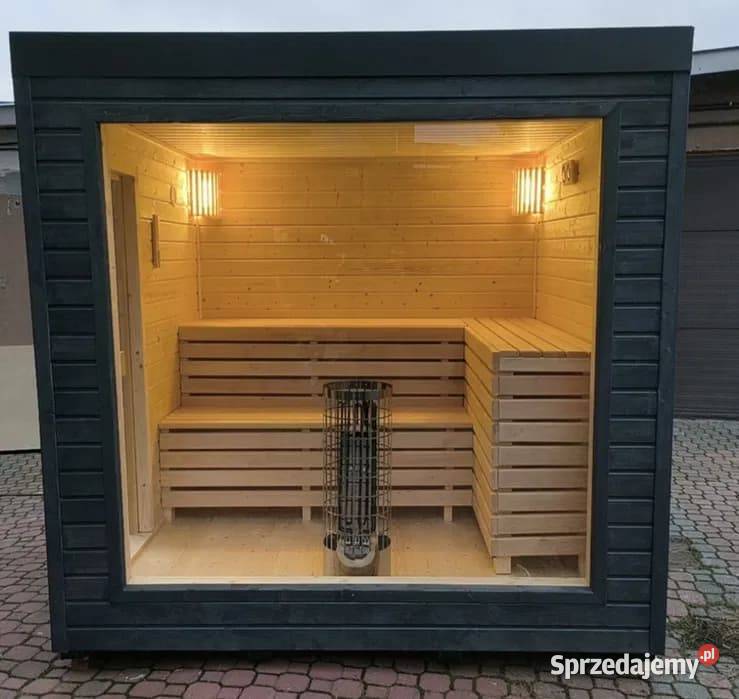 SAUNA OLAYA1 25x23 NA ZEWNĄTRZ OGRODOWA Wieliczka