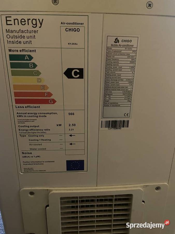 Klimatyzacja przenośna podkarpackie Zgłobień