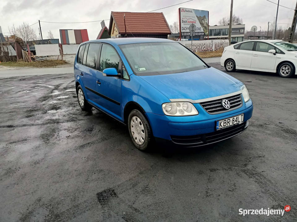 Volkswagen Touran Volkswagen Touran 19TDI 101 Rok produkcji 2003 Tarnów