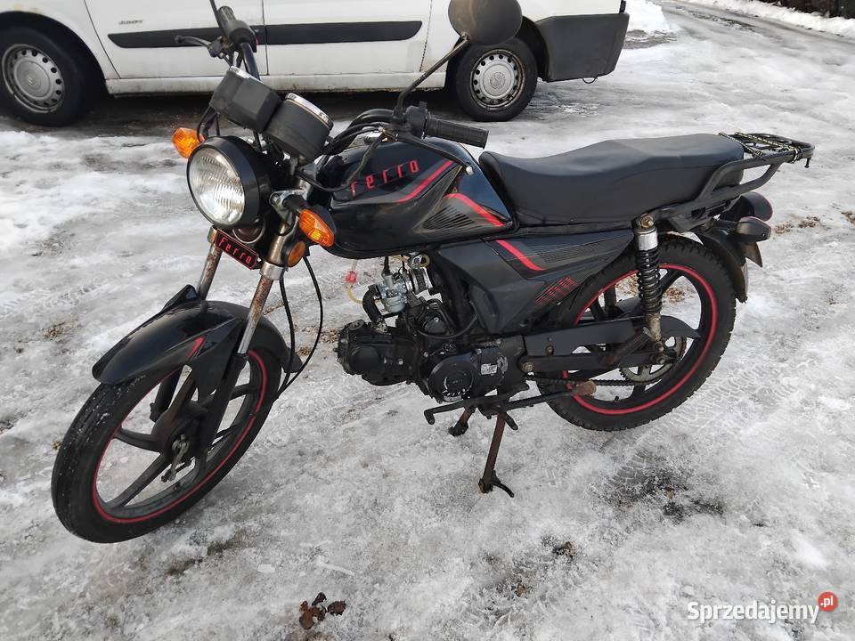 Motorower 50 biegowy aktualne oc i przegląd czterosuwowy Junak Konina