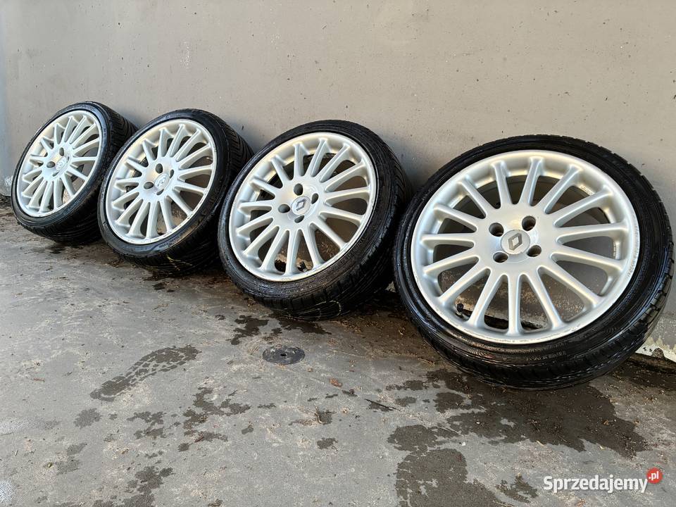 Felgi aluminiowe oryginalne Renault 17 z oponami podkarpackie Rzeszów sprzedam