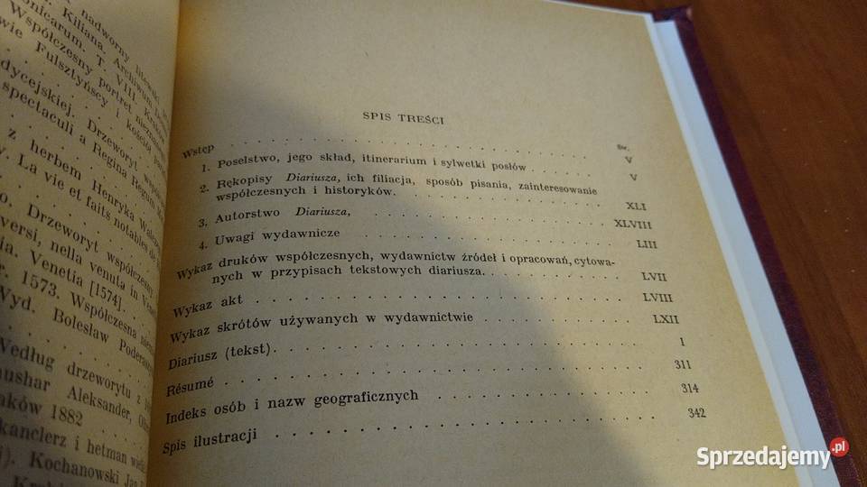 Diariusz poselstwa polskiego do Francji Henryka twarda pomorskie Gdańsk