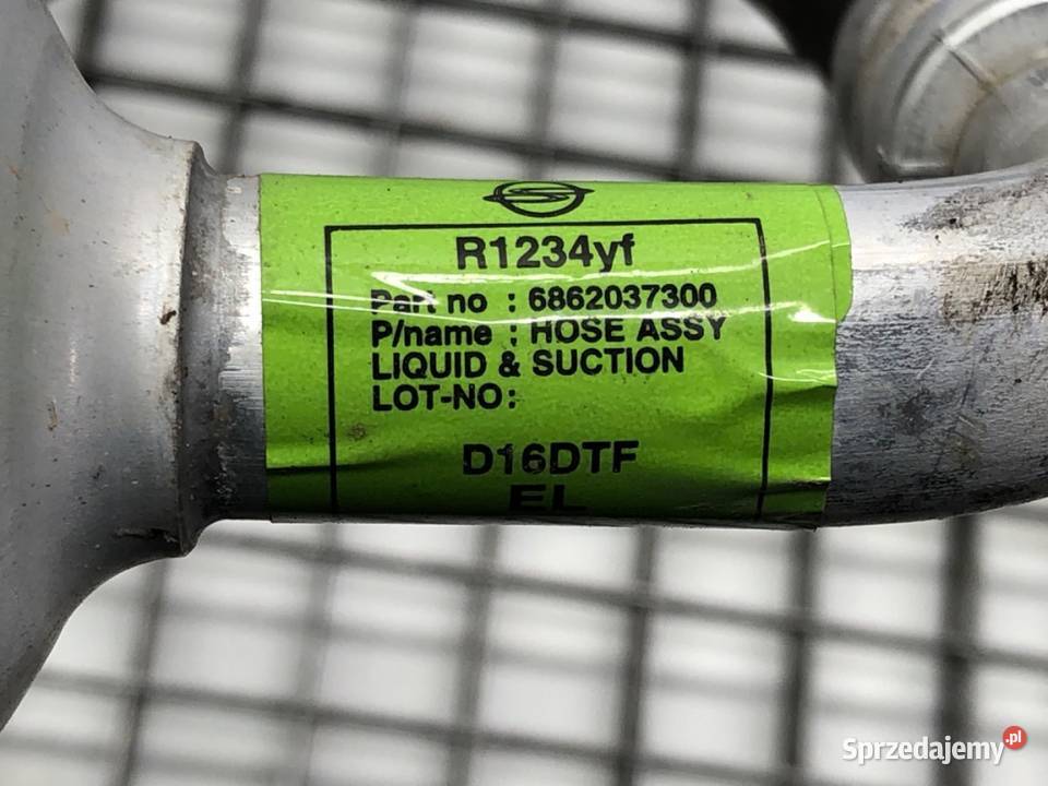 RURKA KLIMATYZACJI SSANGYONG TORRES 6862037300 osobowe Przewody klimatyzacji podkarpackie