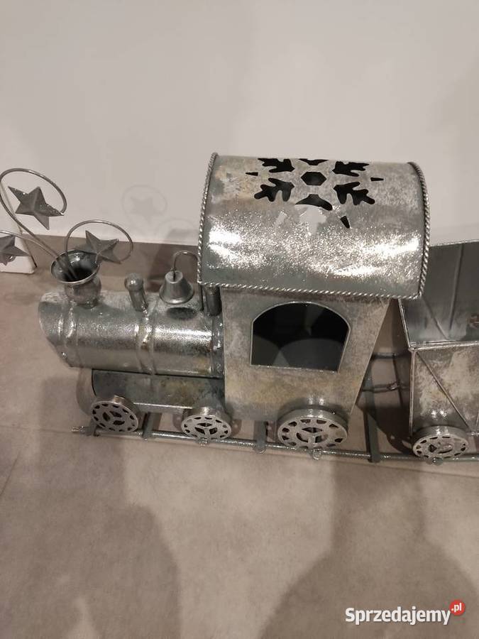 Pociag metalowy ciuchcia