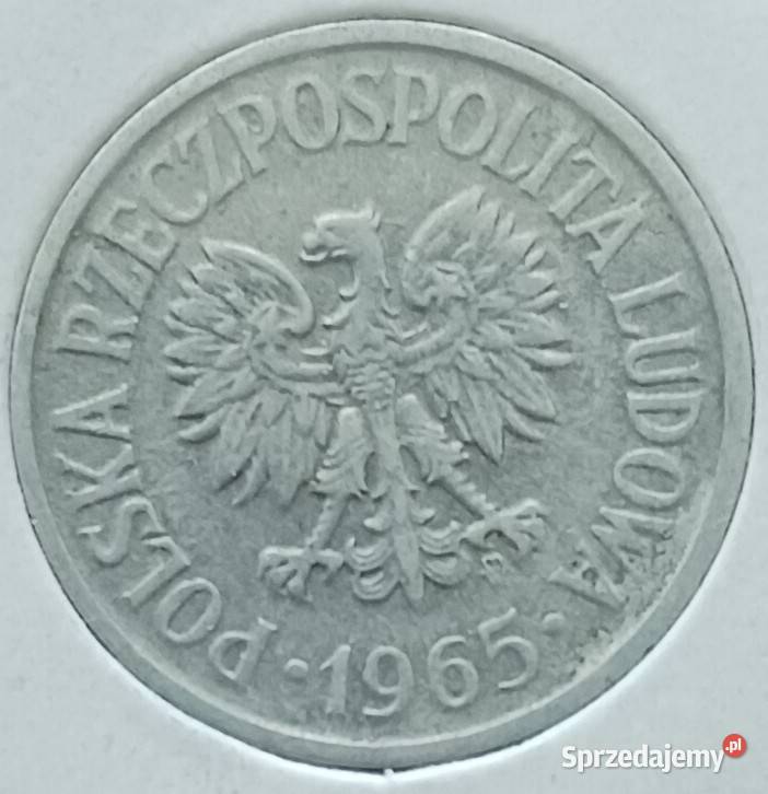 20 Groszy 1965 r 1 PRL Piękne wielkopolskie Konin