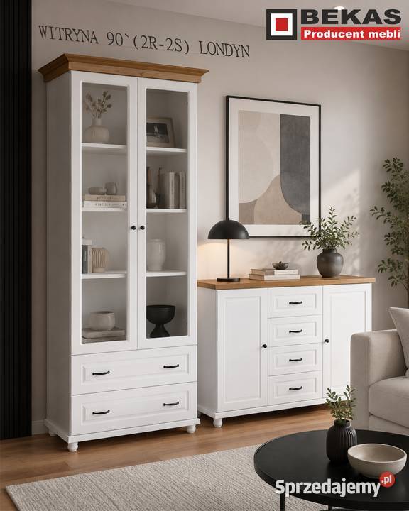Biała Komoda 160 Londyn Dąb Biały Każdy KOLOR 45cm Września sprzedam