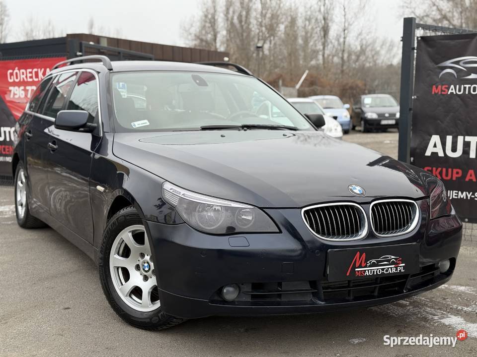 BMW E61 2007 20 Diesel Automat Skóry Czujniki
