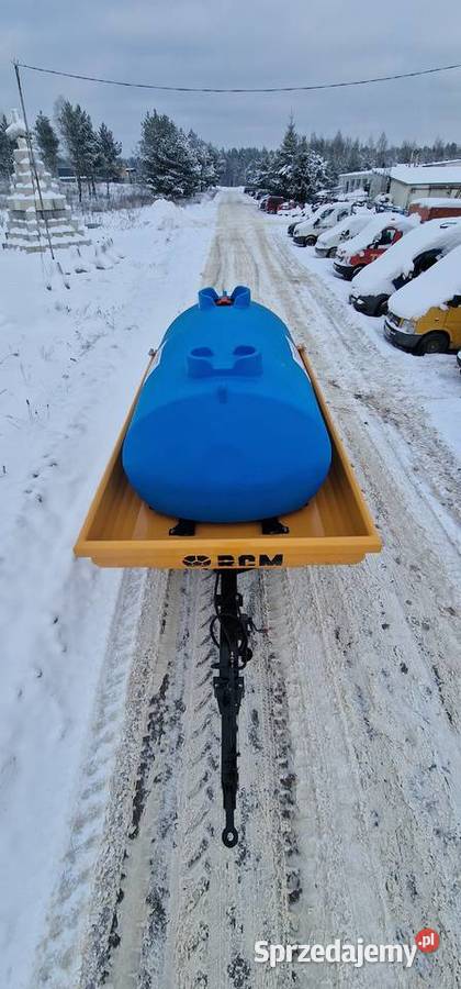 ZBIORNIK WODY PITNEJ przyczepa 5000 L dostępna warmińsko-mazurskie Gołdap