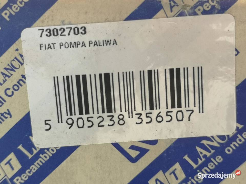 POMPA PALIWA MECHANICZNA FIAT CROMA 25TD ORI OE osobowe