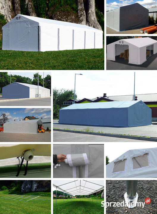 6x12m Namiot magazynowy solidny hala namiotowa mazowieckie Warszawa