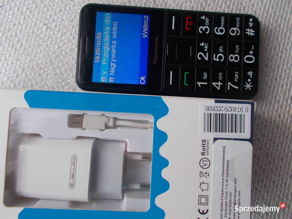 telefon seniora panasonic kx150exbn warmińsko-mazurskie