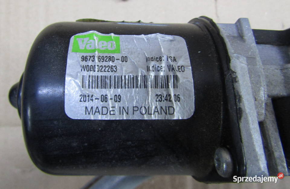 MECHANIZM WYCIERACZEK CITROEN C3 PICASSO 14VTI łódzkie Mysłaków