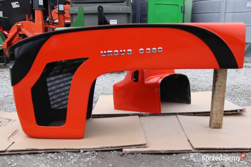 Maska ciągnikowa tworzywo Ursus C360 C360 model Rogóźno