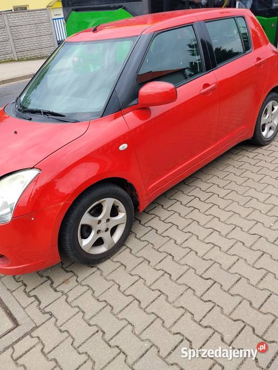 SUZUKI SWIFT 13 czerwony Swift Poznań sprzedam