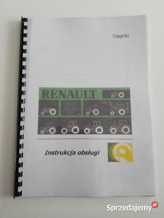 Instrukcja Obsługi Ciągnik RENAULT TS 7512 7514 POLSKA