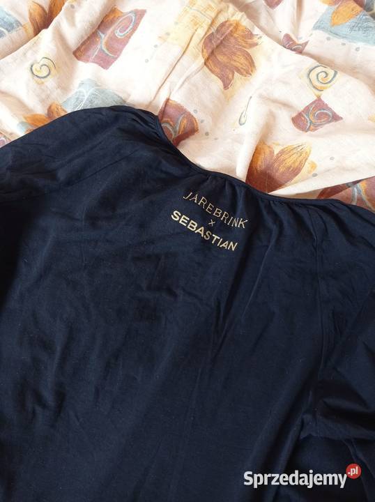 Czarna bawełniana bluzka Hajnówka