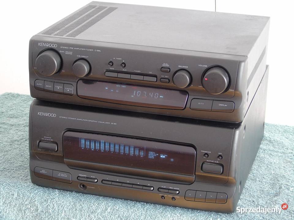 Wzmacniacz radio i korektor graficzny Kenwoo Jasło
