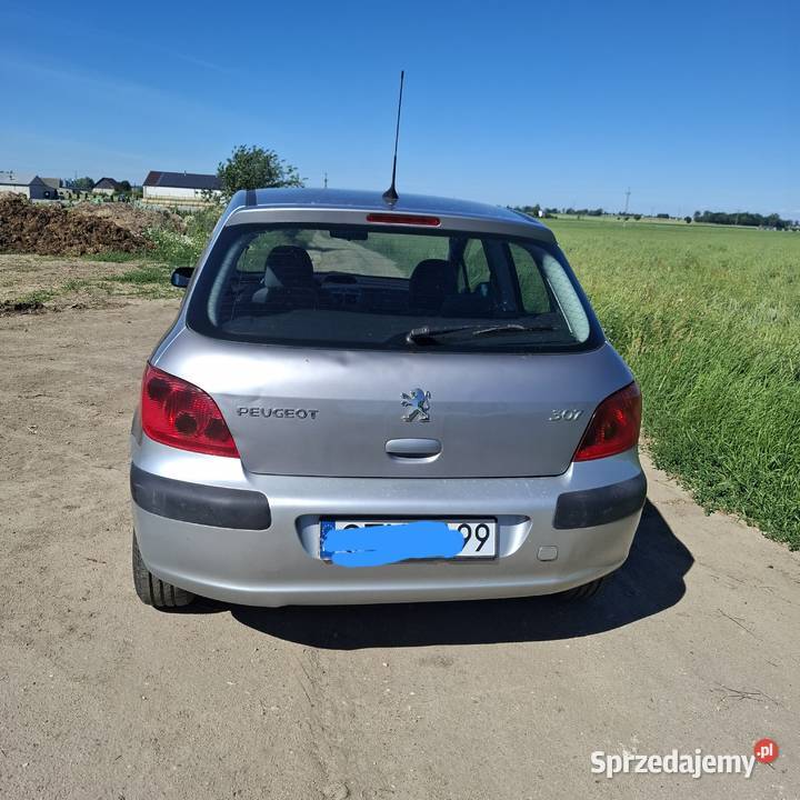 Peugeot 307 14 B Gaz 2003 rklimatyzacja 75KM Żnin