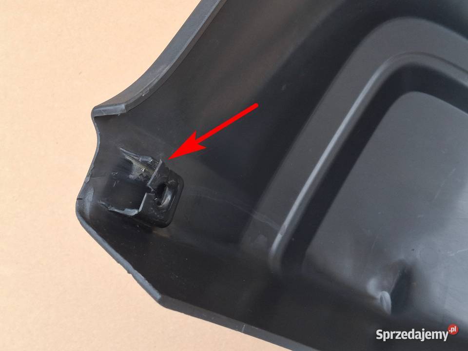 SCANIA R S NAROŻNIK ZDERZAKA ZDERZAK LEWY NISKI Bieleń