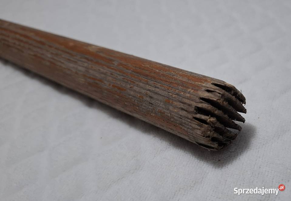Drewniany styl kij drzewiec trzon na flagę śląskie Czeladź