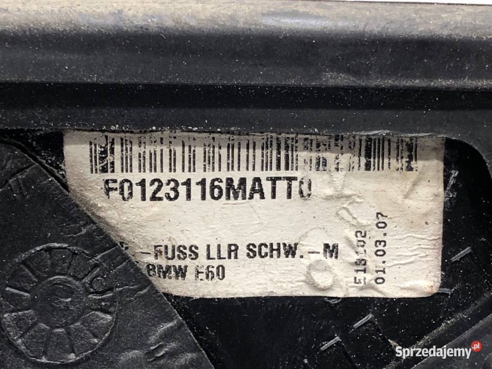 LUSTERKO PRAWY BMW E61 Kombi 0410 ZEWNĘTRZNE