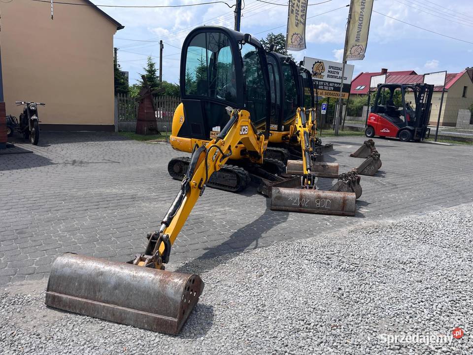 Mini koparka JCB 8018 z 2017r Ładna 1800 łódzkie Złoczew sprzedam
