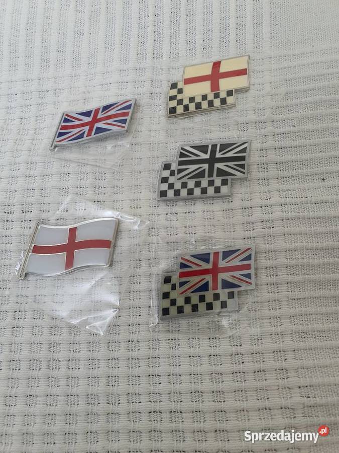 MG ROVER EMBLEMAT ZNACZEK FLAGA UK LOGO NA KLAPĘ Poznań