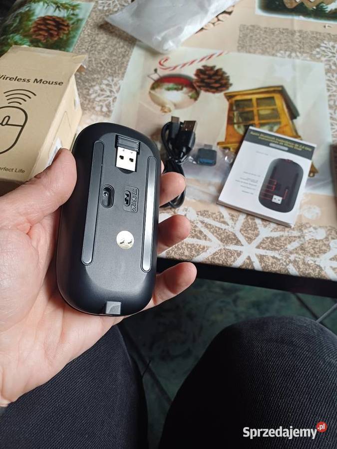 Sprzedam nowa mysz Ergonomiczny kształt Klawiatury i myszy Warszawa