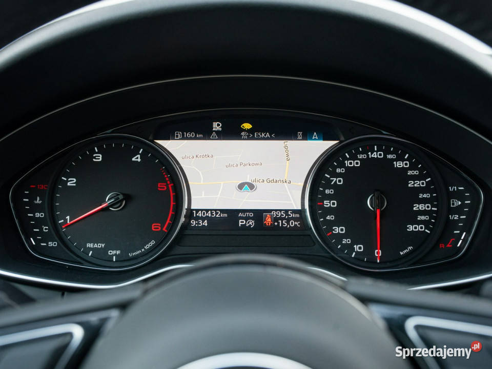 Audi A5 Sportback WD7781T40 TDI Quattro Advanced światła do jazdy dziennej Pępowo