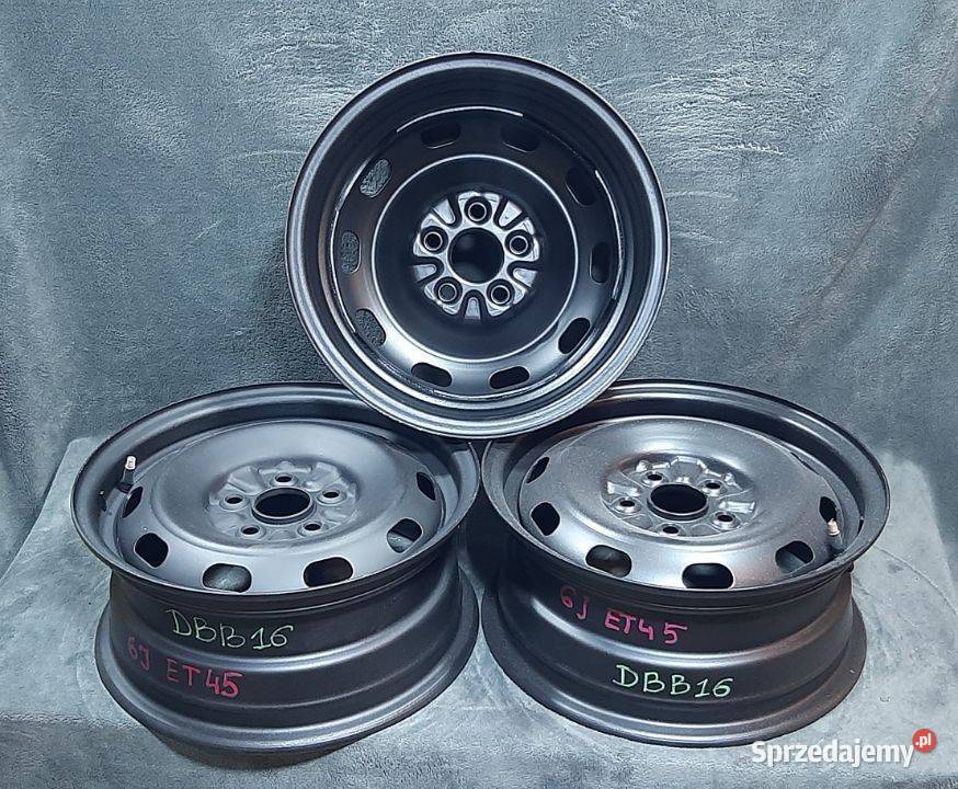 DBB16 Felga stalowa 2 6Jx14CH ET45 5x100 CH 541 Włoszczowa