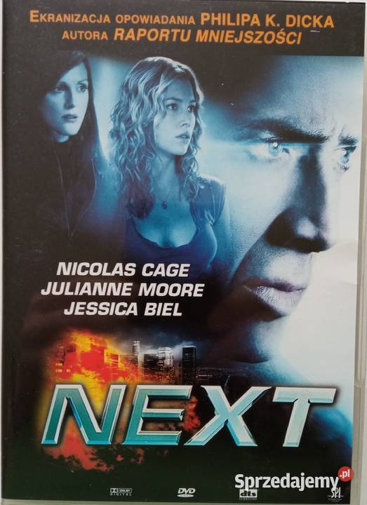 Next DVD Nicolas Cage Jessica Biel lektor Łódź sprzedam