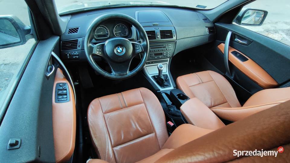 BMW X3 20d xDrive 4x4 Brązowe skóry Ładny stan 1995cm3 Bydgoszcz