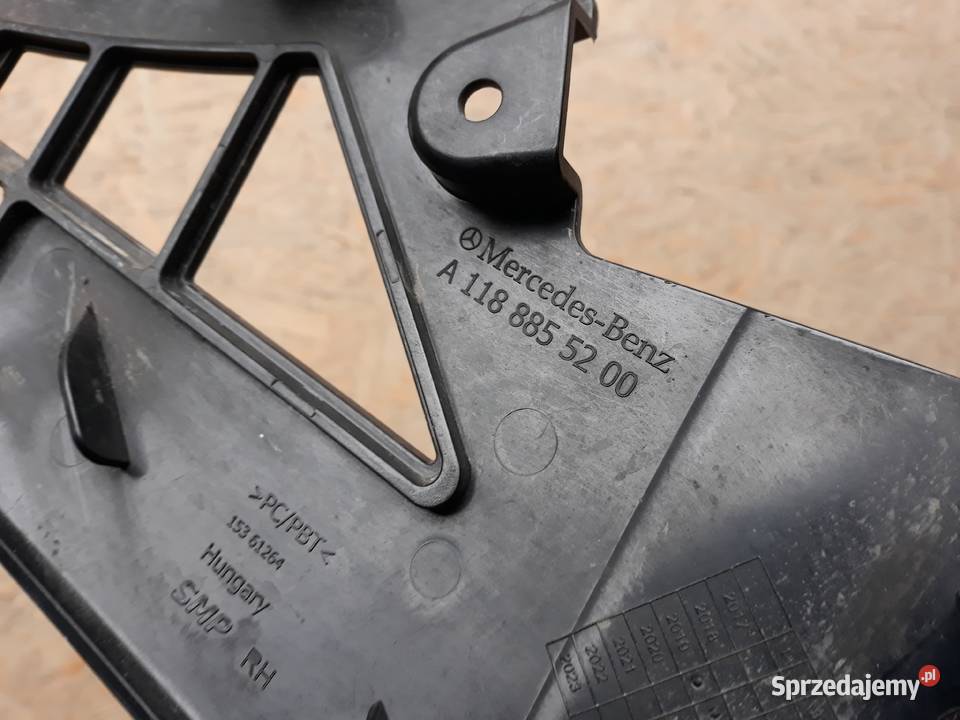 MERCEDES CLA W118 ŚLIZG ZDERZAKA PRAWY PRZÓD sprzedam