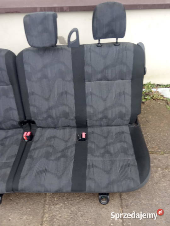 KANAPA FOTEL 2 RZĄD DACIA LOGAN 0512r MCV osobowe pomorskie Kobylnica