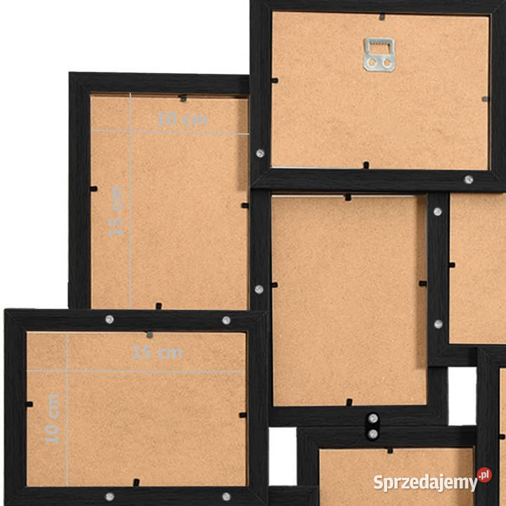 Ramka na 10 zdjęć 10x15 czarna MDF WM332782 Warszawa sprzedam