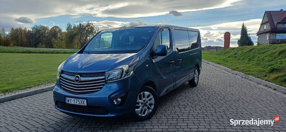 Opel Vivaro 16 145LONG9 osóbsalon polska elektryczne lusterka Opel małopolskie Wadowice