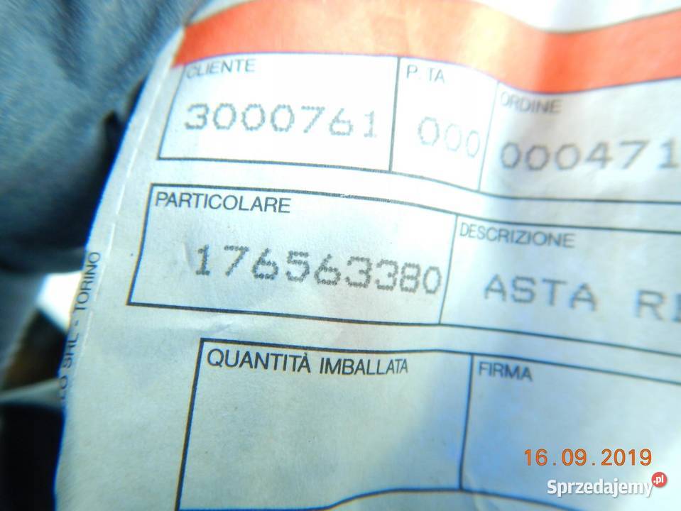 UCHWYT TRZPIEŃ ZAGŁÓWKA FIAT ALFA ROMEO LANCIA osobowe lubelskie