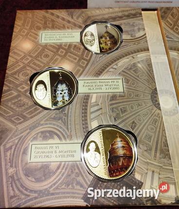 6 x KORONY PAPIESKIE 6x Certyfikat TIARA PAPALIS sprzedam