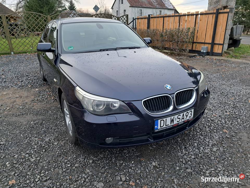 BMW e60 530i dolnośląskie Lwówek Śląski sprzedam