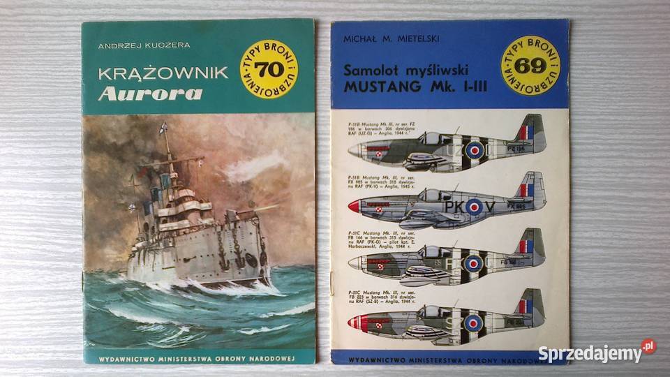 Typy Broni i Uzbrojenia 69 i 70 Mustang i Aurora Pozostałe Szczecin