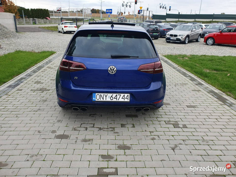 Volkswagen Golf VII R 20tfsi 375 4motion DSG Rok produkcji 2014 Strobice