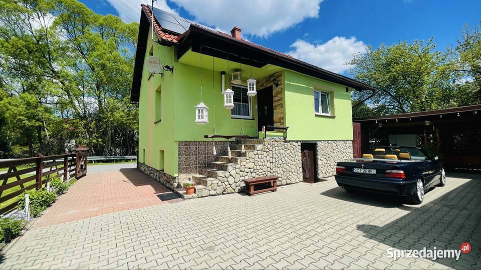 Bez pośredników dom w górach w Beskidzie Rok budowy 1995 Domy Sól