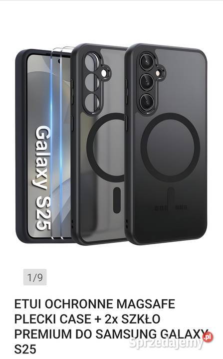 Sprzedam etui do Galaxy Samsung S 25 dwie szybki Będzin sprzedam