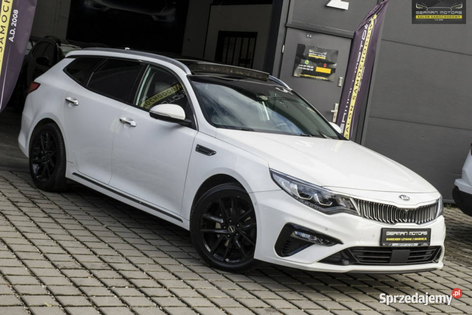 Kia Optima Panorama Ledy Kamera Hak Skóry Martwe elektrochrom. lusterko wst. Dębogórze sprzedam