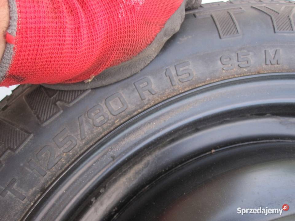 FIESTA MK7 MK6 FOCUS MK1 koło dojazdowe 1258015