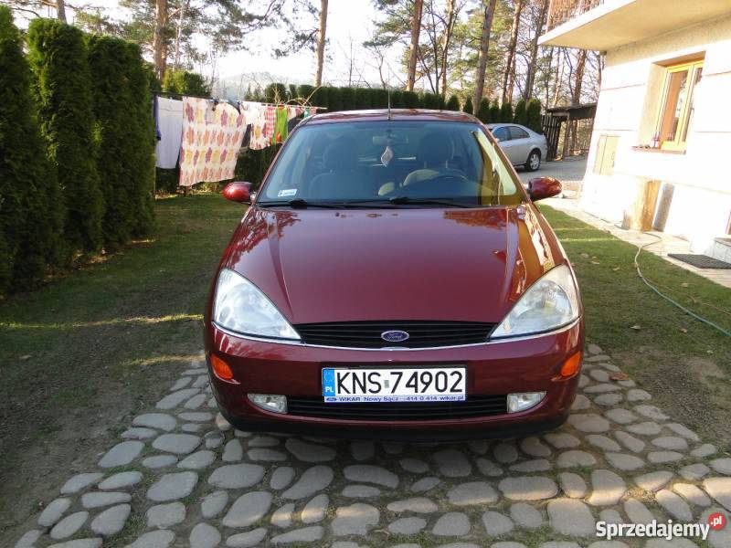 Ford Focus mk1 16 benzyna 1998r Zadbane Opony małopolskie Gródek nad Dunajcem sprzedam