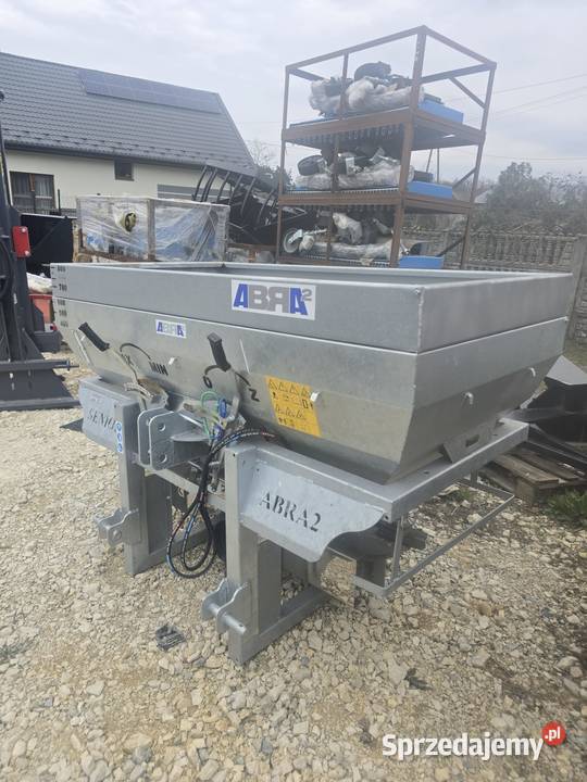 Abra Senior Rozsiewacz nawozów dwutarczowy nieuszkodzony Krapkowice