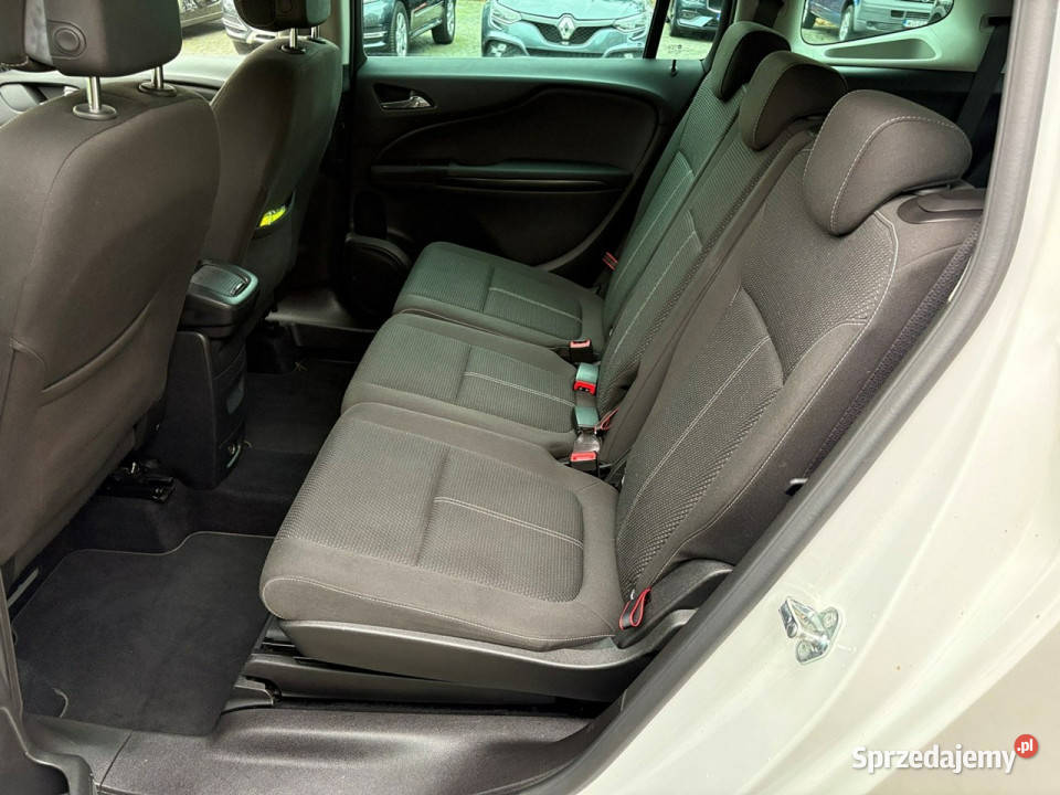 Opel Zafira 14 turbo 140 7 foteli Kamera cofania VAT marża Lipówki