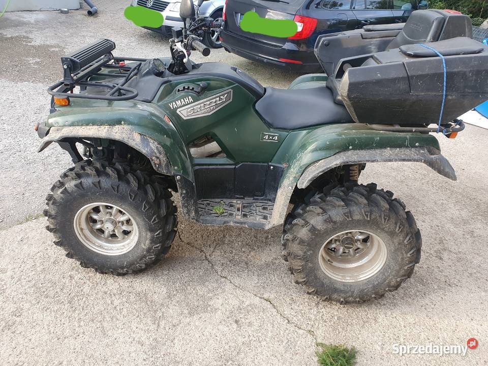 Quad yamaha grizzly 700 nie motor ciągnik pojazd Yamaha Kalinowo