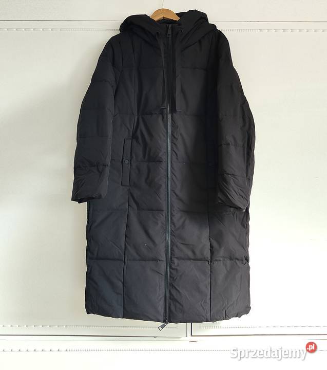 Kurtka puchowa Reserved XXL czarna oversize z